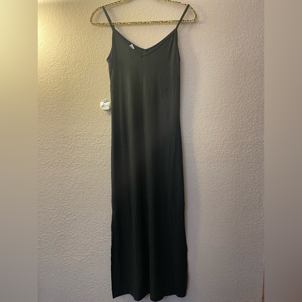 NWT long black dress